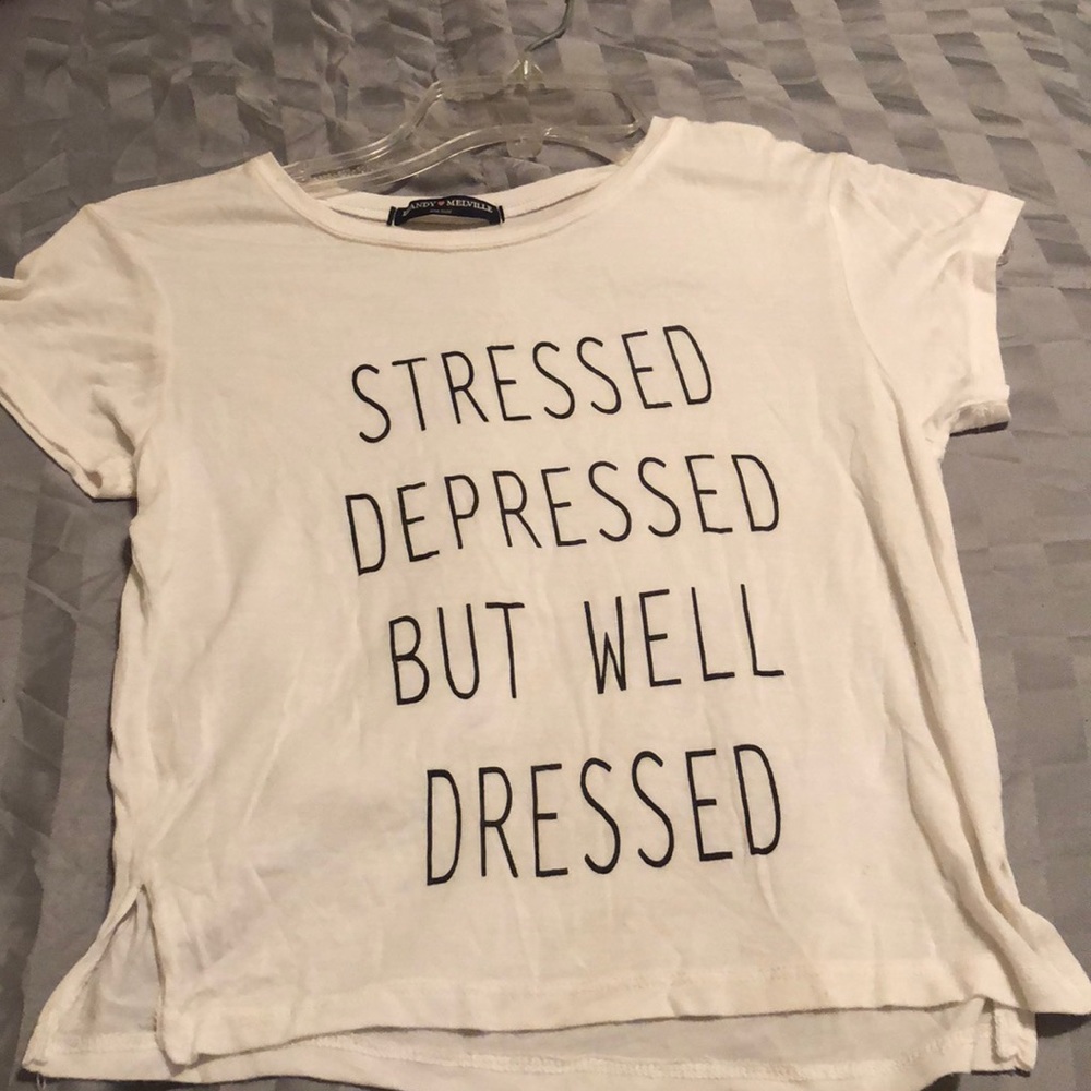 White crop top